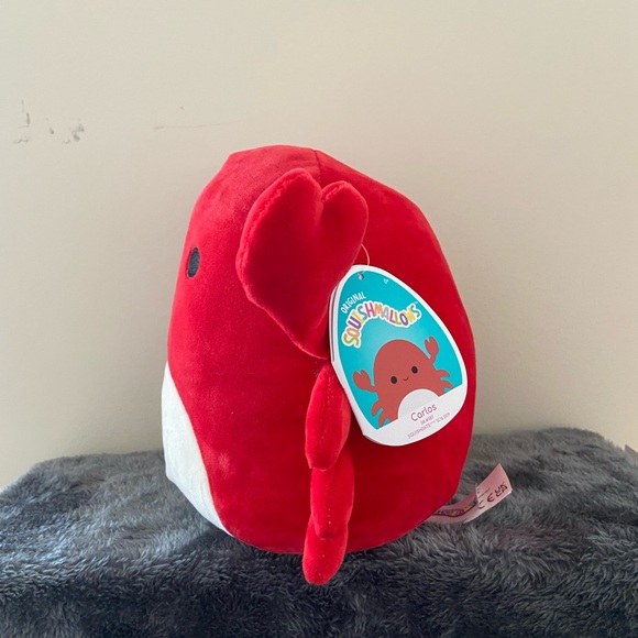 Carlos the crab squishmallow 8 inch - Picture 2 of 4